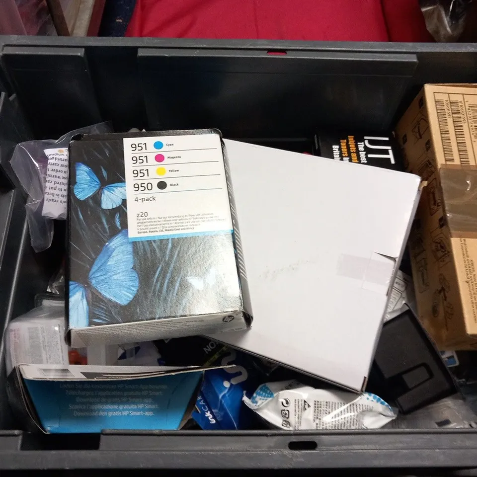 LARGE QUANTITY OF ASSORTED INK CARTRIDGES TO INCLUDE; CANON, HP, EPSON AND IJT