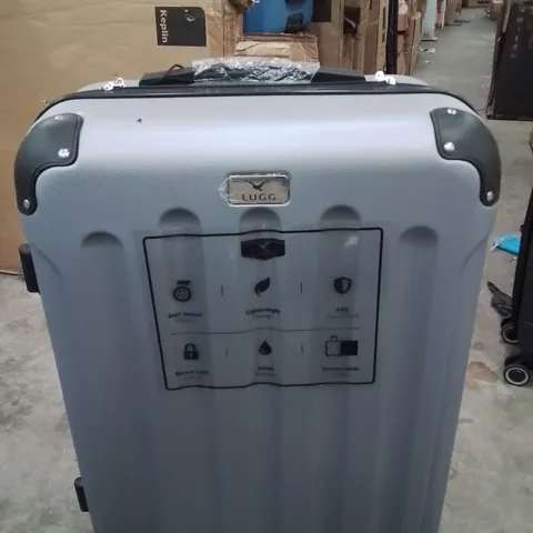 LUGG TRAVEL SUITCASE SILVER 