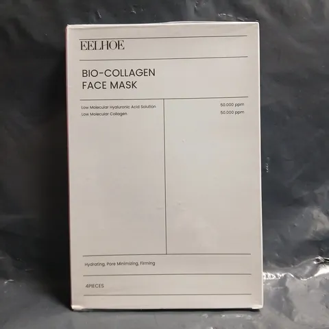 EELHOE BIO-COLLAGEN FACE MASK (4 PIECES)