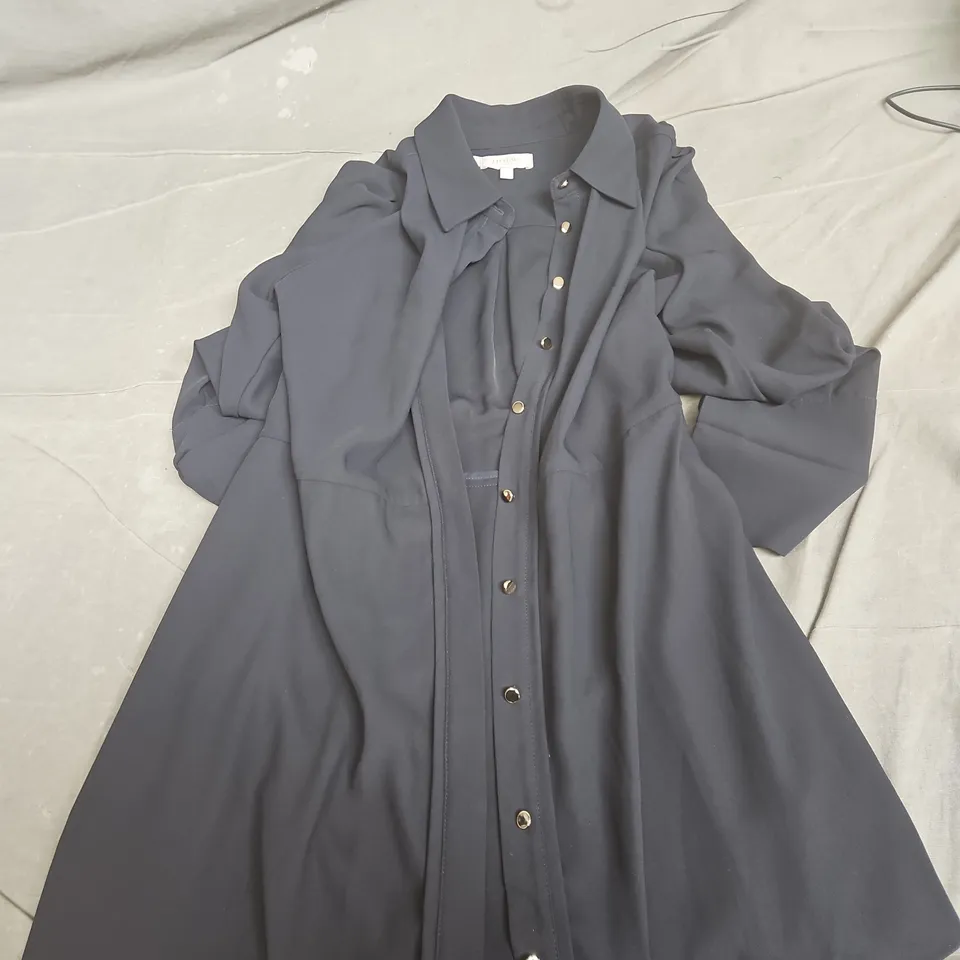 HOBBS LONDON NAVY COAT, WOMEN'S, UK 16