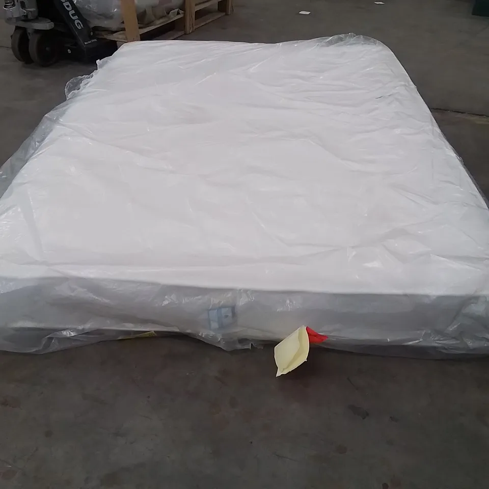 BAGGED SERENITY COMFORT COIL SPRING AND ECO-FOAM HYBRID 135cm DOUBLE MATTRESS 