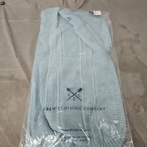 CREW CLOTHING COMPANY TALI JUMPER – LIGHT BLUE UK 18