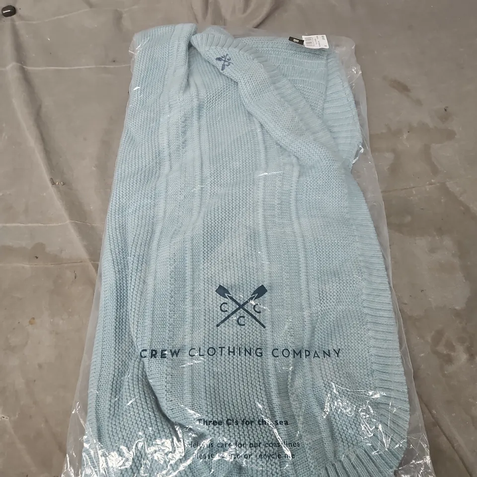 CREW CLOTHING COMPANY TALI JUMPER – LIGHT BLUE UK 18