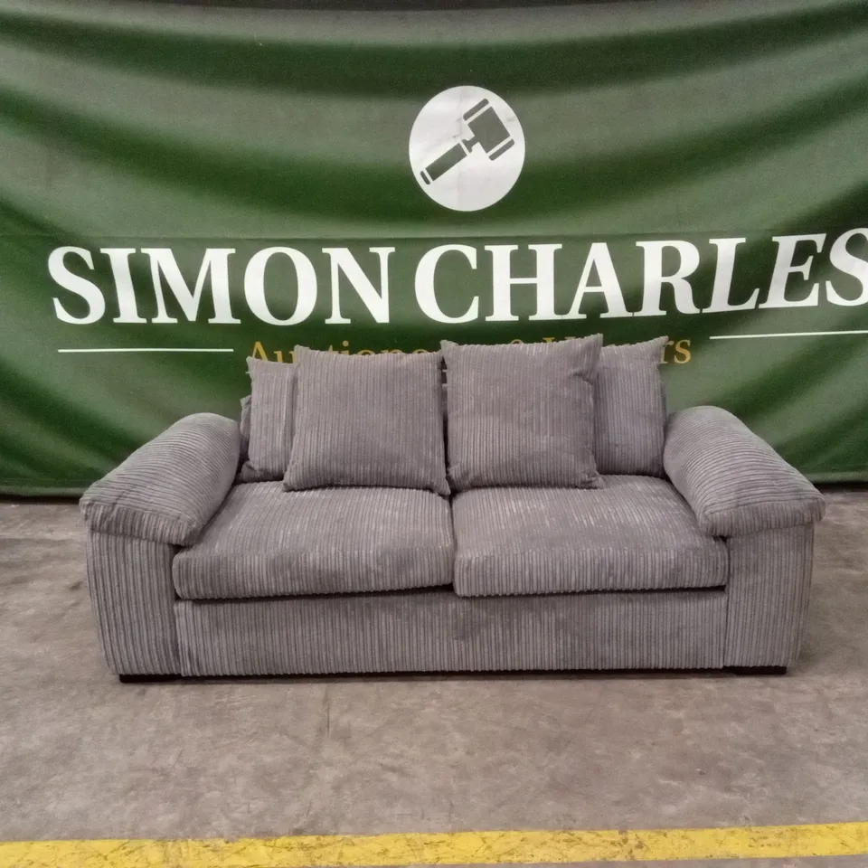 AMALFI 3 SEATER SCATTER BACK FABRIC SOFA RRP £599