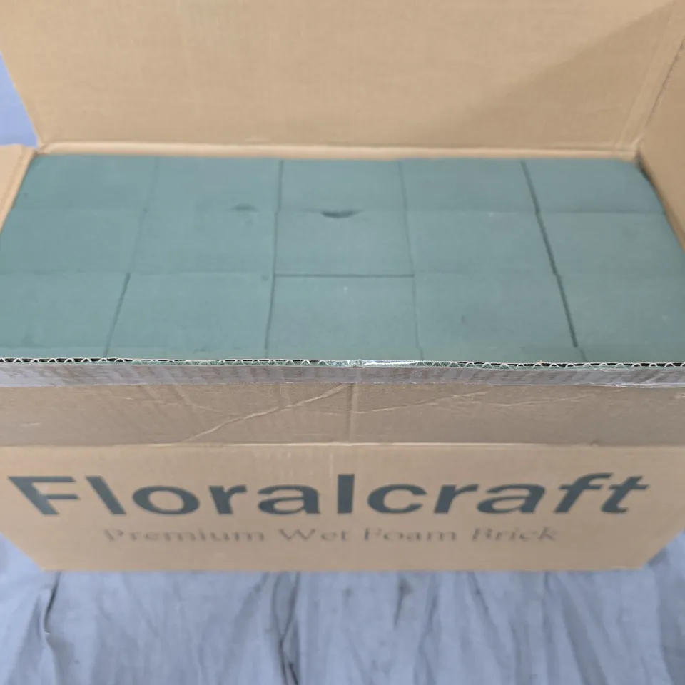 FLORAL CRAFT PREMIUM WET FOAM BRICKS (20 BRICKS)