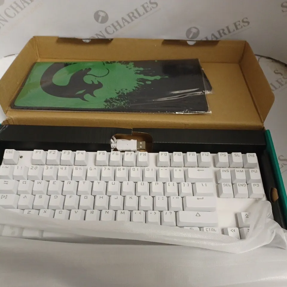 LEAVEN K550 87 KEY MECHANICAL KEYBOARD