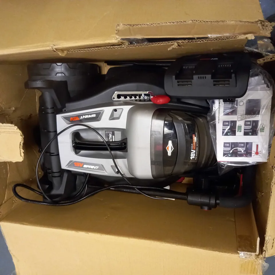 sprint 18v mower kit
