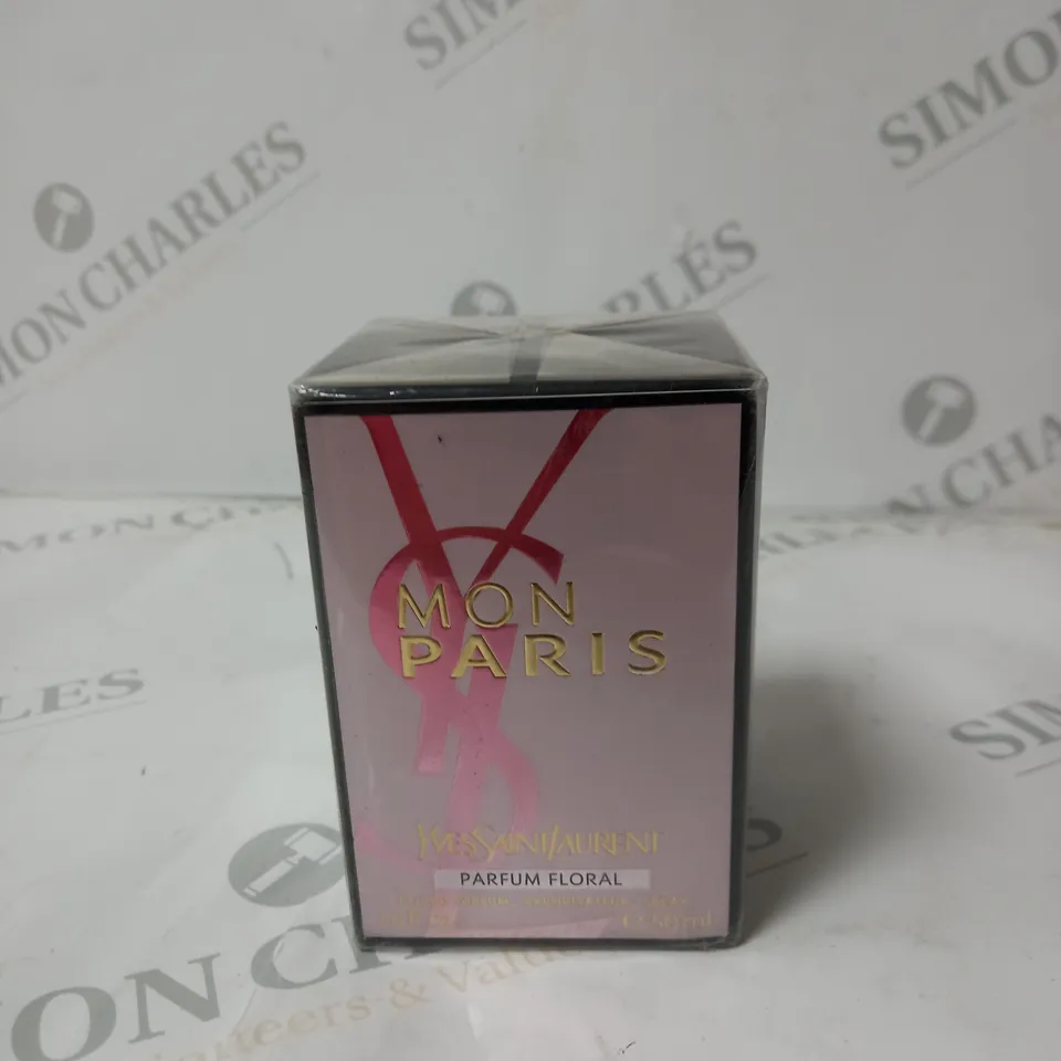 BOXED YVES SAINT LAURENT MON PARIS PARFUM FLORAL EAU DE PURFUM 50ML - SEALED 