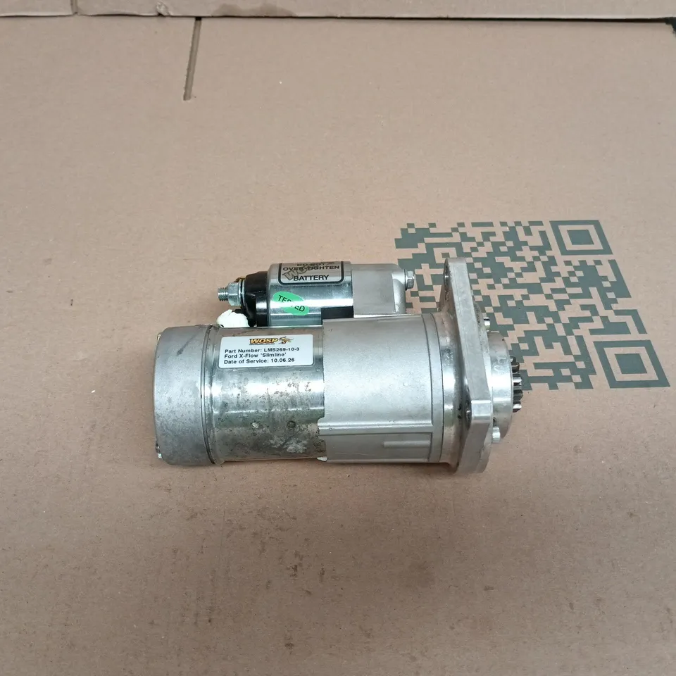 FORD X-FLOW SLIMLINE STARTER MOTOR REPLACEMENT PART BOXED