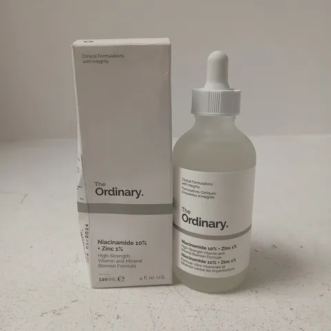 BOXED THE ORDINARY NIACINAMIDE 10% + ZINC 1% SERUM – 120 ML