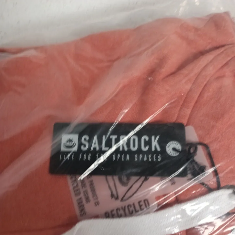 SALTROCK ZIP HOODIE – BASIC, LIGHT PINK, UK XXL