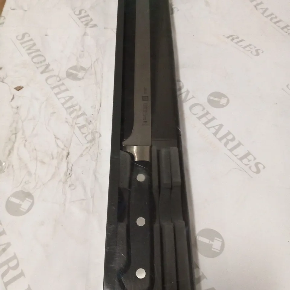 BRAND NEW BOXED ZWILLING PROFESSIONAL "S" 310MM SALMON KNIFE