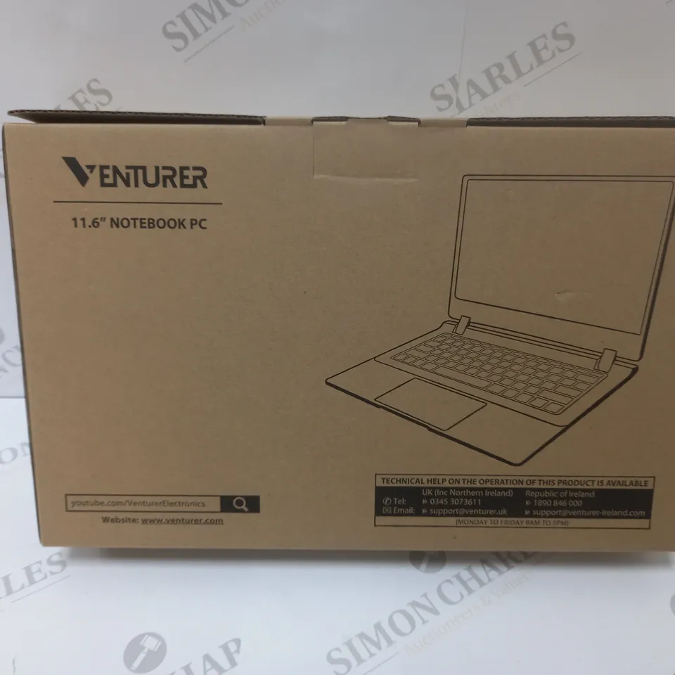 BRAND NEW BOXED VENTURER EUROPA 11 PLUS 11.6" NOTEBOOK PC