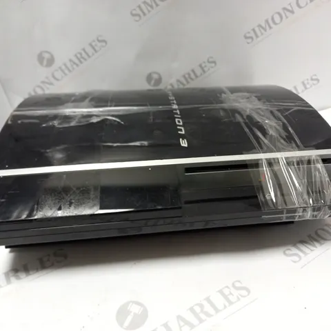 SONY PLAYSTATION 3 GAMES CONSOLE IN BLACK