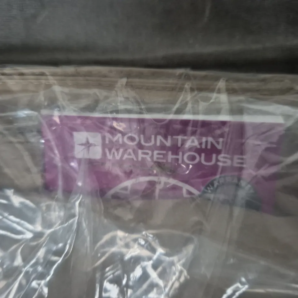 BAGGED MOUNTAIN WAREHOUSE TREK II ZIP-OFF TROUSERS LONG – DARK BEIGE, UK WAIST 34 (W34)