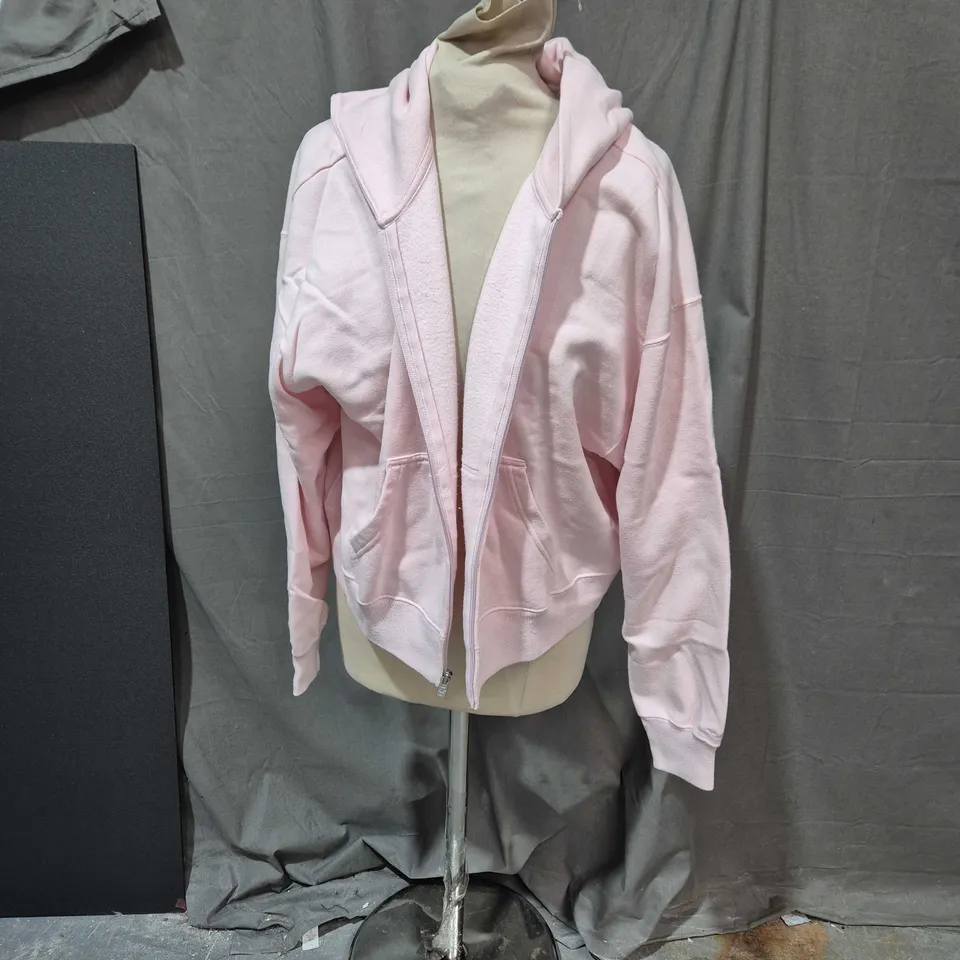 UK 6 HOLLISTER PINK HOODIE & JOGGER SET (XS)