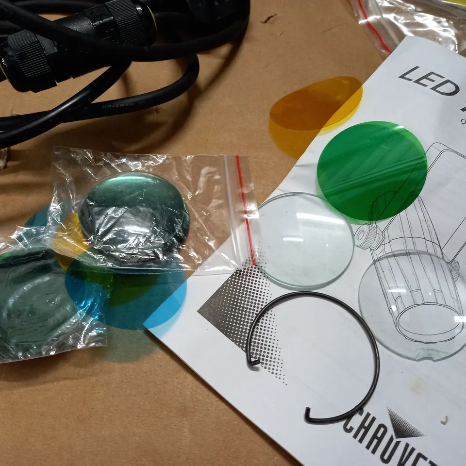 LOT OF 4 CHAUVET LED PINSPOT 2 LIGHTS