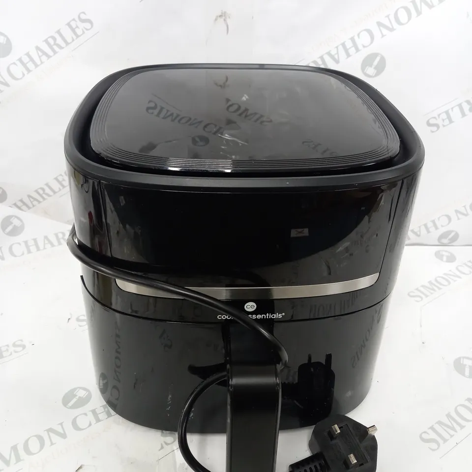 COOK'S ESSENTIALS 4L AIR FRYER IN BLACK