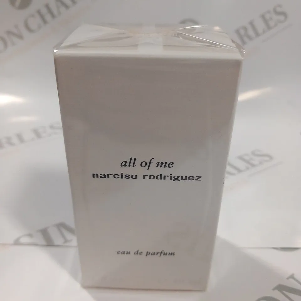 BOXED AND SEALED ALL OF ME NARCISO RODRIGUEZ EAU DE PARFUM 30ML