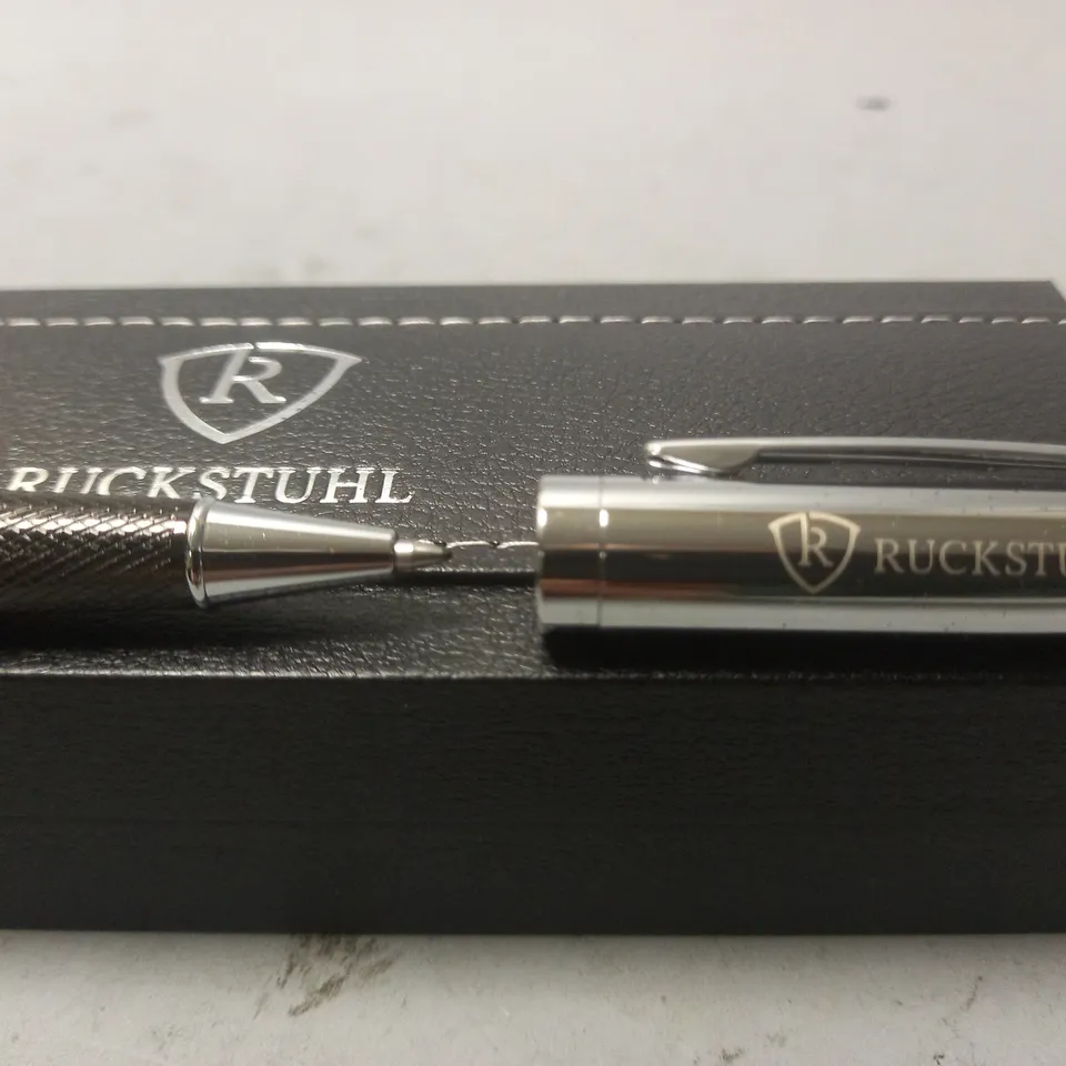 RUCKSTUHL ROLLERBALL PEN IN GIFT BOX