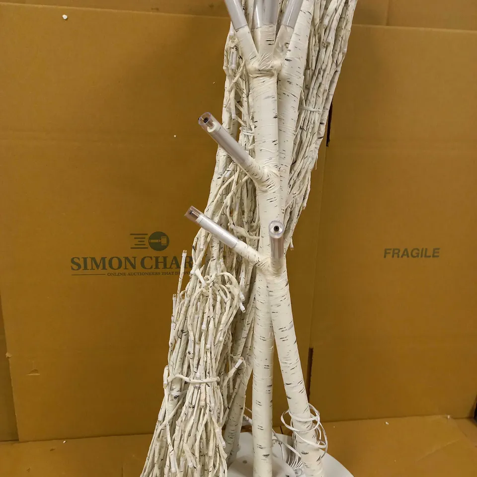 SANTA'S BEST 7FT PRE-LIT INDOOR OUTDOOR WILLOW TREE