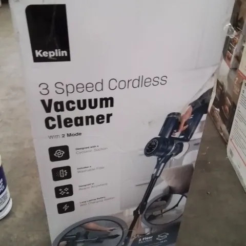 BOXED KEPLIN 3 SPEED CORDLESS VACUUM CLEANER 
