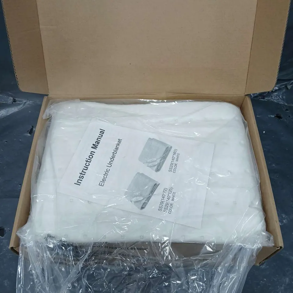 BOXED ELECTRIC UNDERBLANKET 