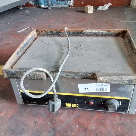 COMMERCIAL BUFFALO ELECTRIC GRIDDLE 