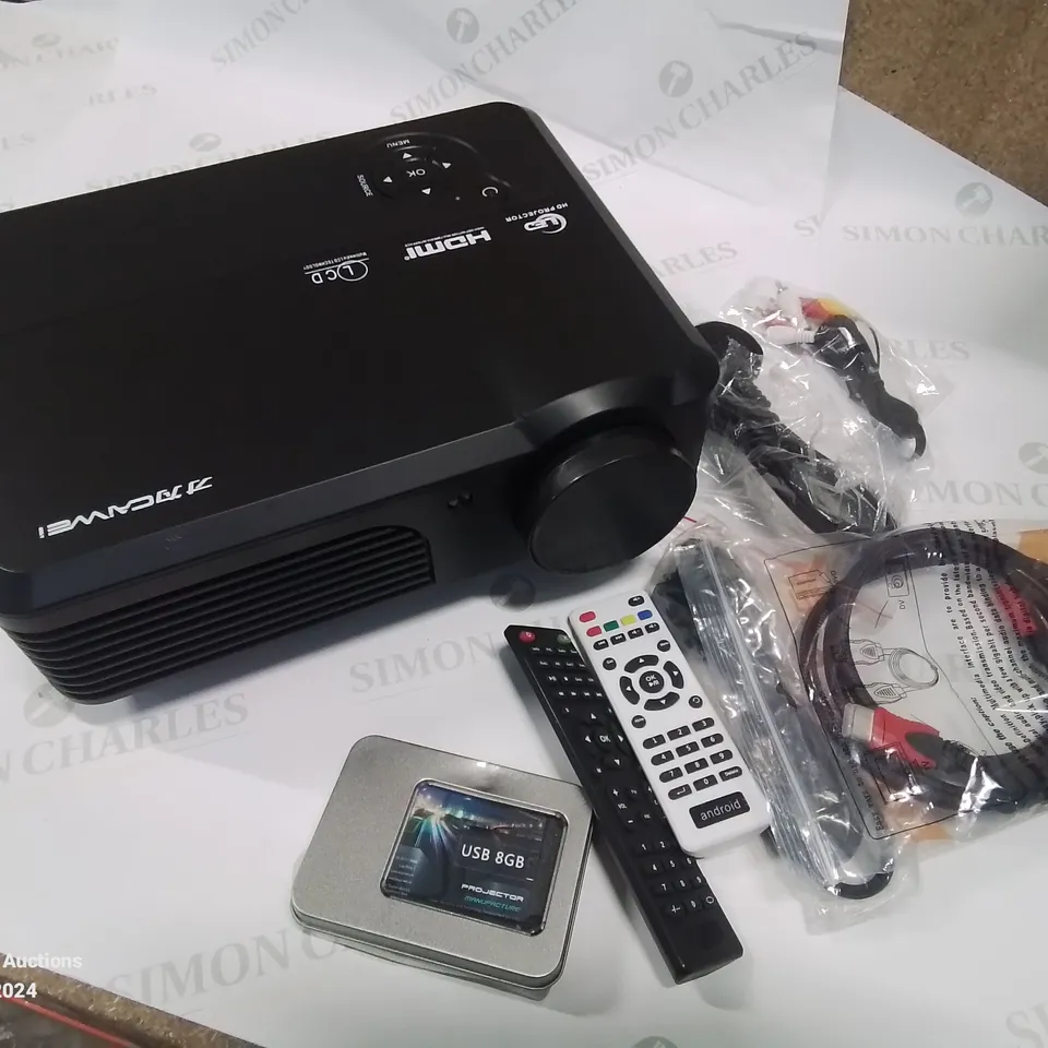 BOXED DIGITAL HDMI 1080P LED PROJECTOR 