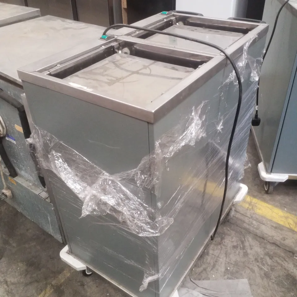 BOXED MOFFAT UHD2 UNIVERSAL PLATE DISPENSER DIMENSIONS 480W X 750D X 900H