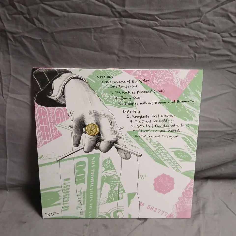 ADRAIN SHERWOOD THE COLLAPSE OF EVERYTHING VINYL