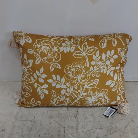 ZERMATT FLORAL RECTANGULAR LUMBAR CUSHION 