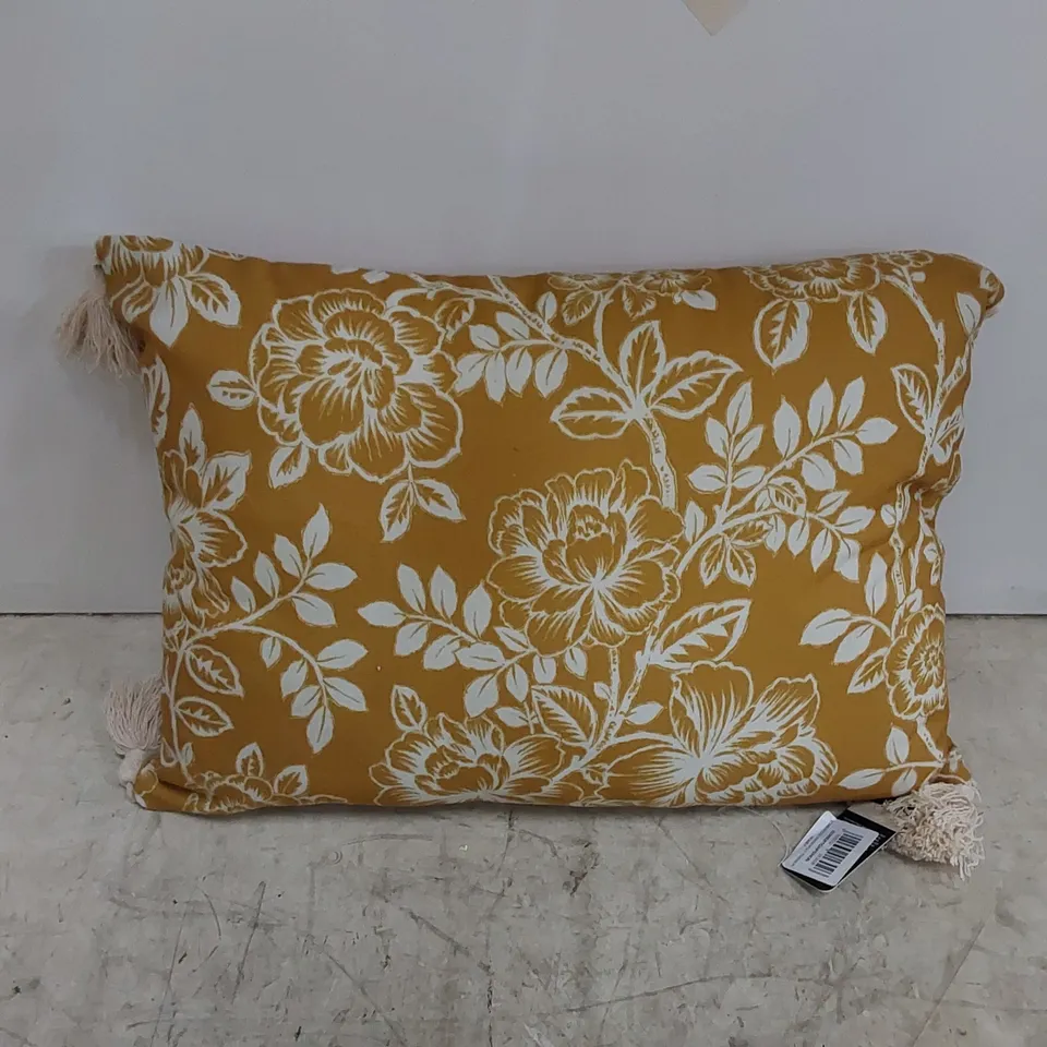 ZERMATT FLORAL RECTANGULAR LUMBAR CUSHION 