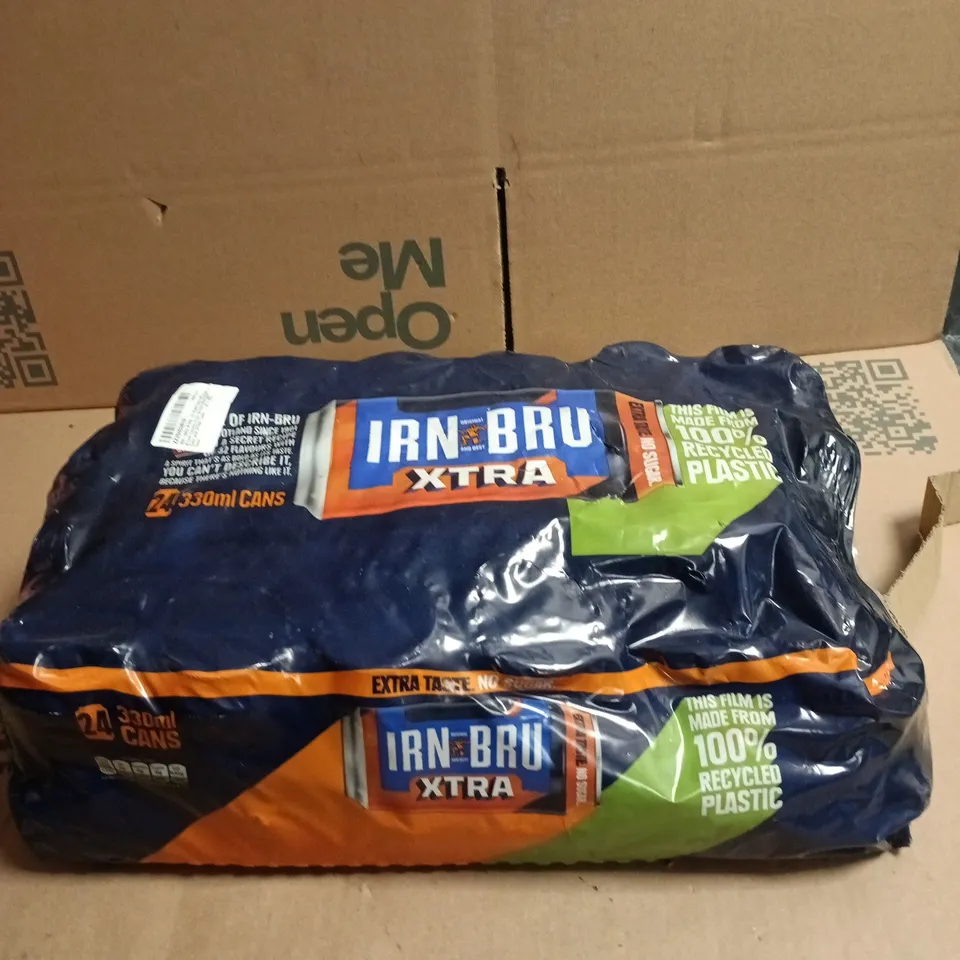 APPROXIMATELY 24 CANS OF IRN-BRU XTRA 330ML PER CAN