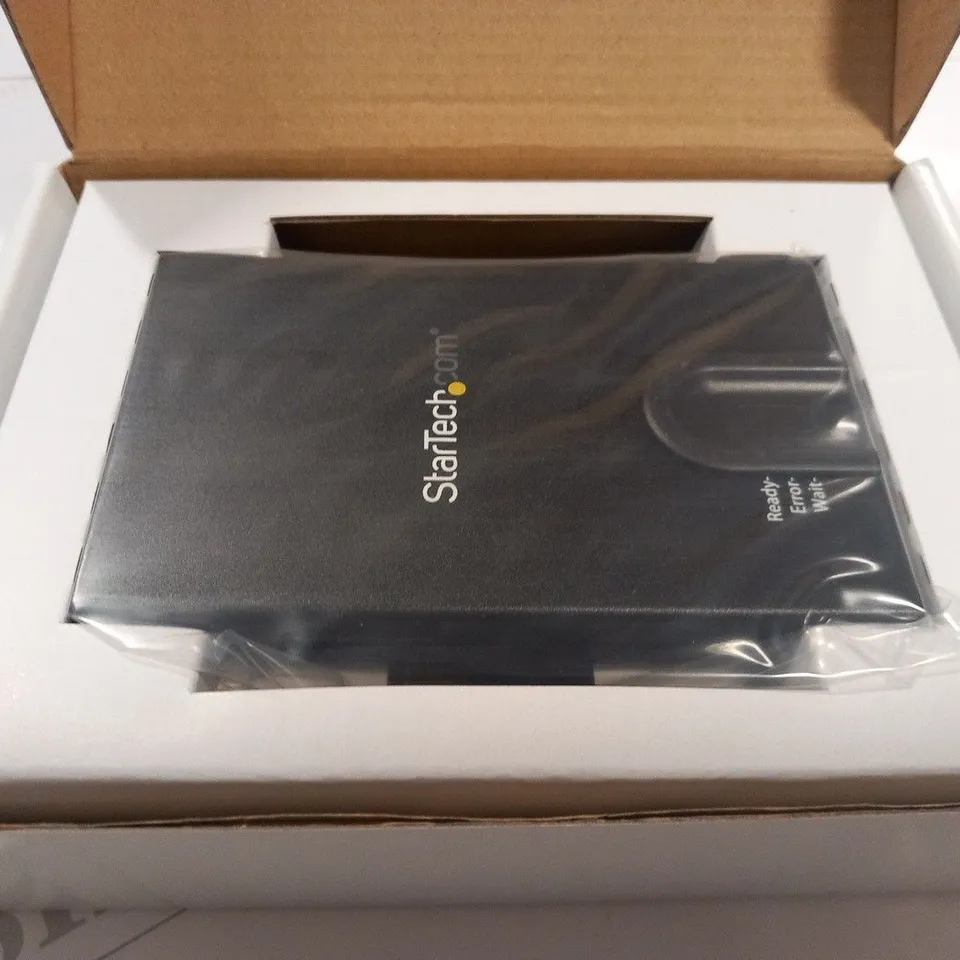 BOXED STARTECH USB 3.0 FINGERPRINT ENCRYPTED DRIVE ENCLOSURE FOR 2.5" SATA SSDS/HDDS