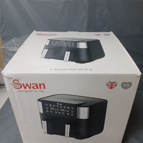 BOXED SWAN 7.6L DUAL AIR FRYER