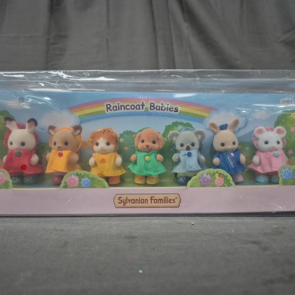 SEALED SYLVANIAN FAMILIES RAINCOAT BABIES 