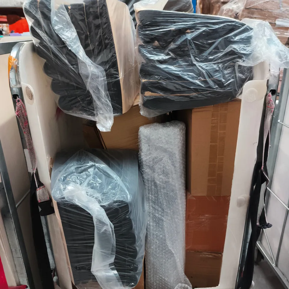 CAGE OF APPROXIMATELY 10 ASSORTED HOUSEHOLD ITEMS