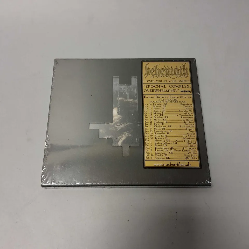 SEALED BEHEMOTH I LOVED YOU AT YOUR DARKEST CD