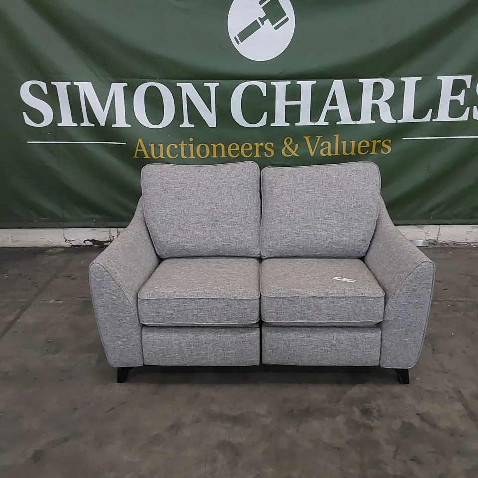 QUALITY G PLAN DESIGNER VINTAGE 68 SMALL SOFA IN SORREN GREY FABRIC 