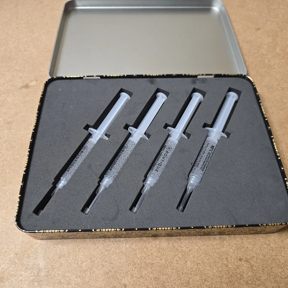 BOUTIQUE WHITENING BY NIGHT 100% CARBAMIDE PEROXIDE 4 X 3ML SYRINGES 