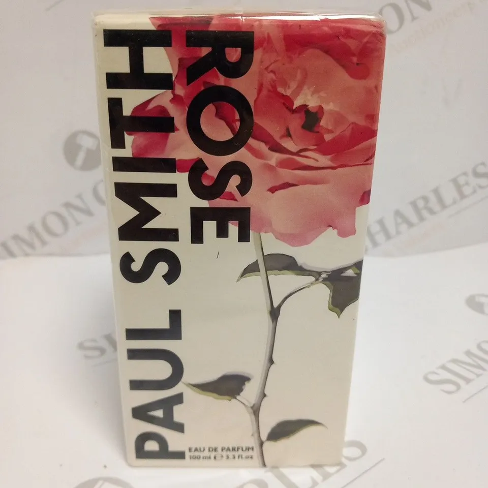 BOXED AND SEALED PAUL SMITH PAUL SMITH ROSE EAU DE PARFUM SPRAY 100ML