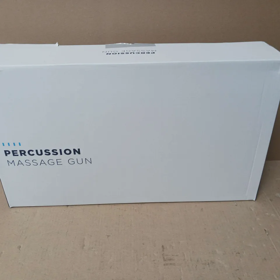 BOXED PERCUSSION MASSAGE GUN