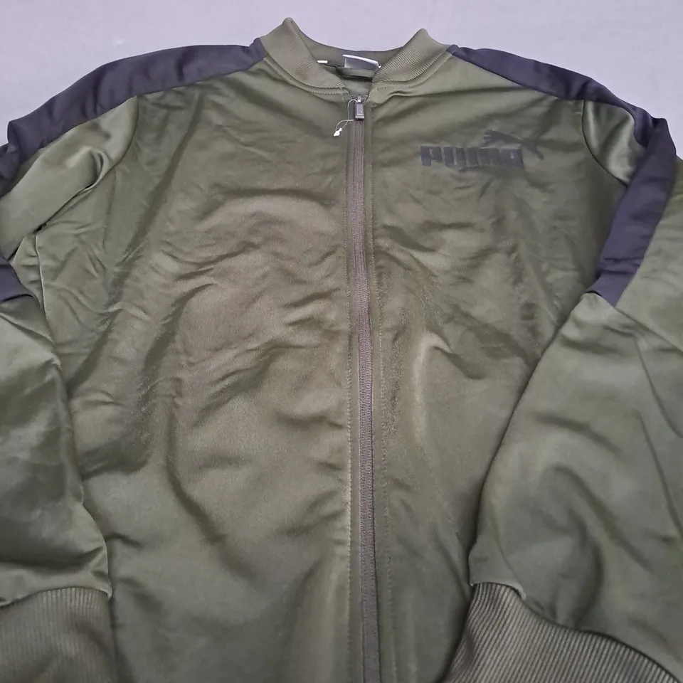 PUMA KHAKI JACKET - EUR MEDIUM