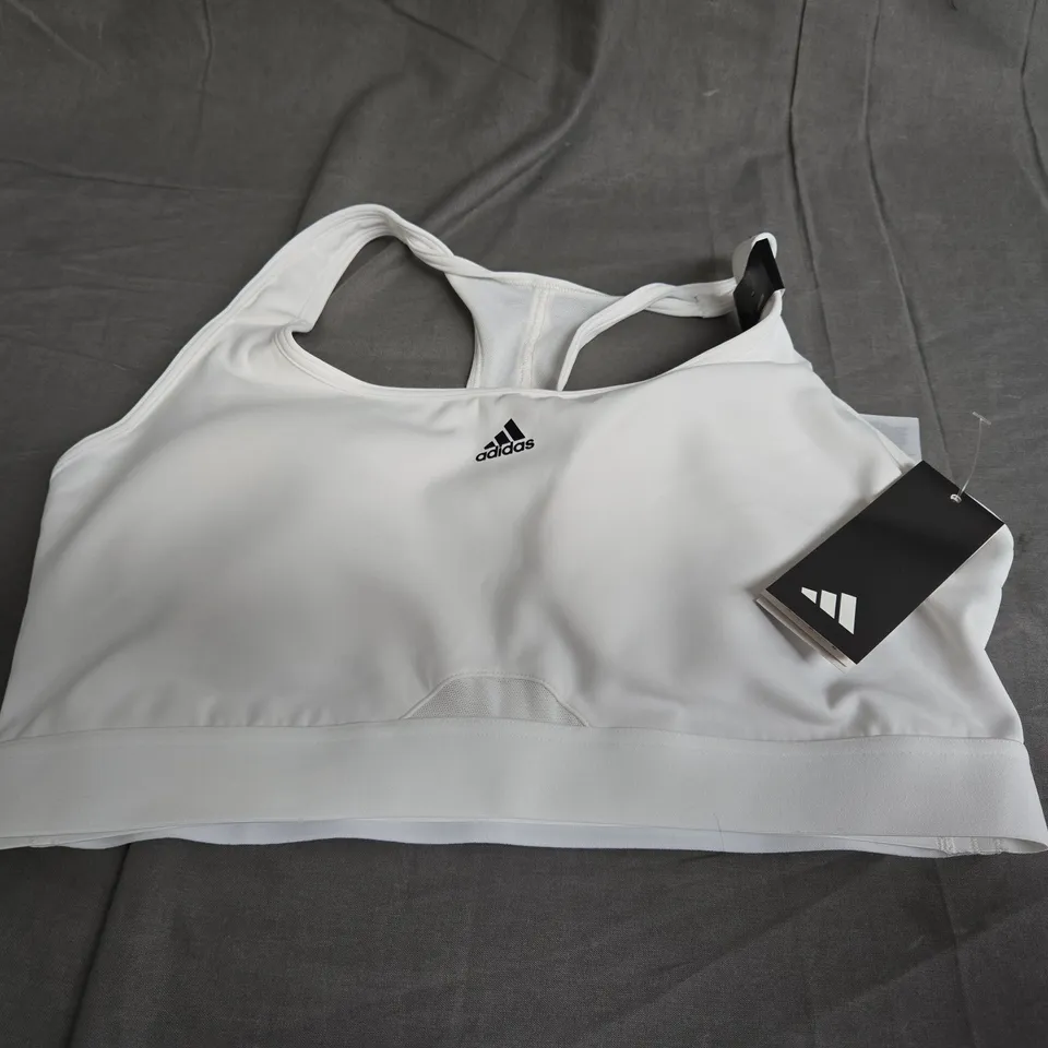 ADIDAS WOMENS SPORTS BRA SIZE LDD