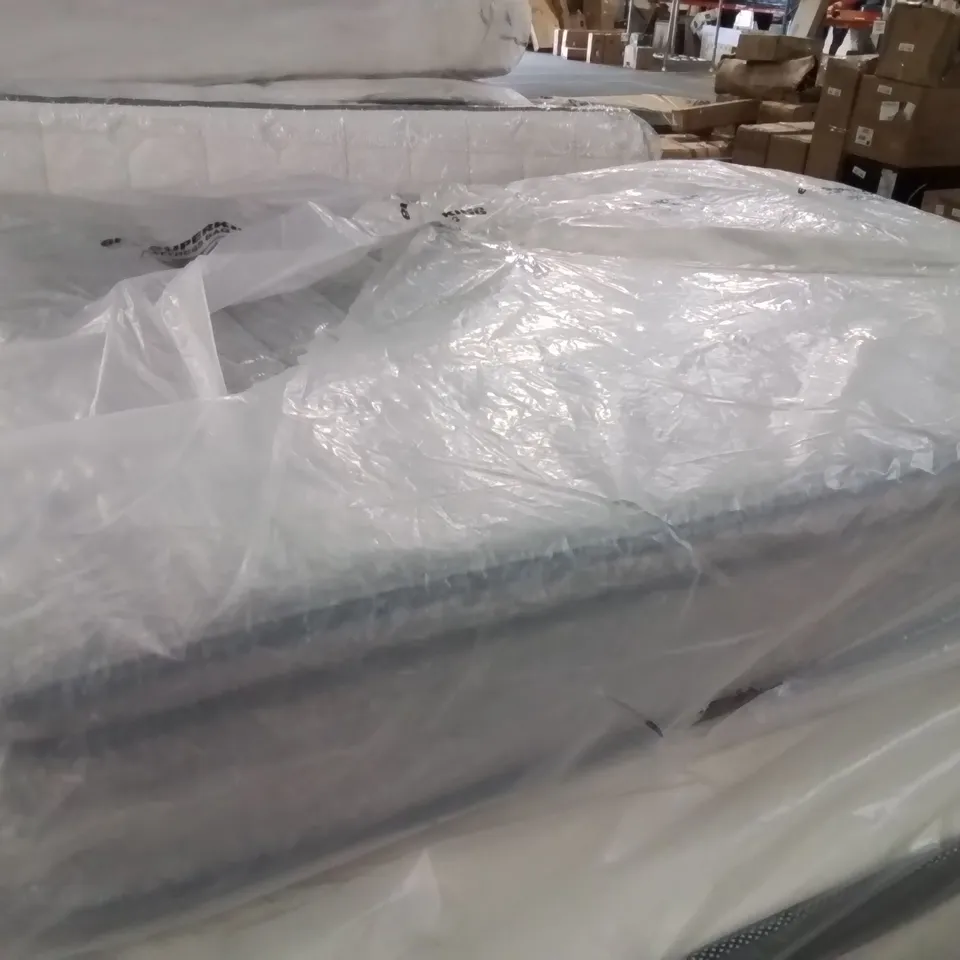 QUALITY BAGGED GAVIVI 27CM MEDIUM GEL MEMORY FOAM POCKET SPRUNG 120CM SMALL DOUBLE MATTRESS