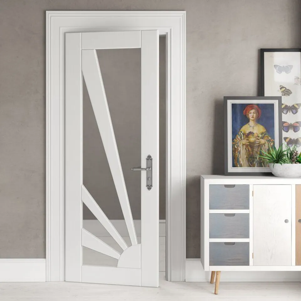 BOXED AURORA INTERNAL PRIMED DOOR 198CM H