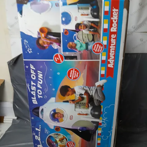 BOXED LITTLE TIKES ADVENTURE ROCKET - COLLECTION ONLY