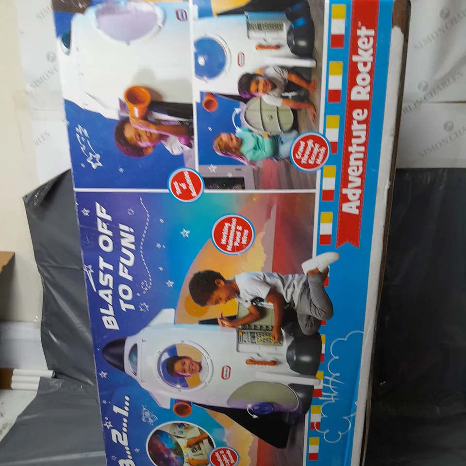 BOXED LITTLE TIKES ADVENTURE ROCKET - COLLECTION ONLY RRP £174.99