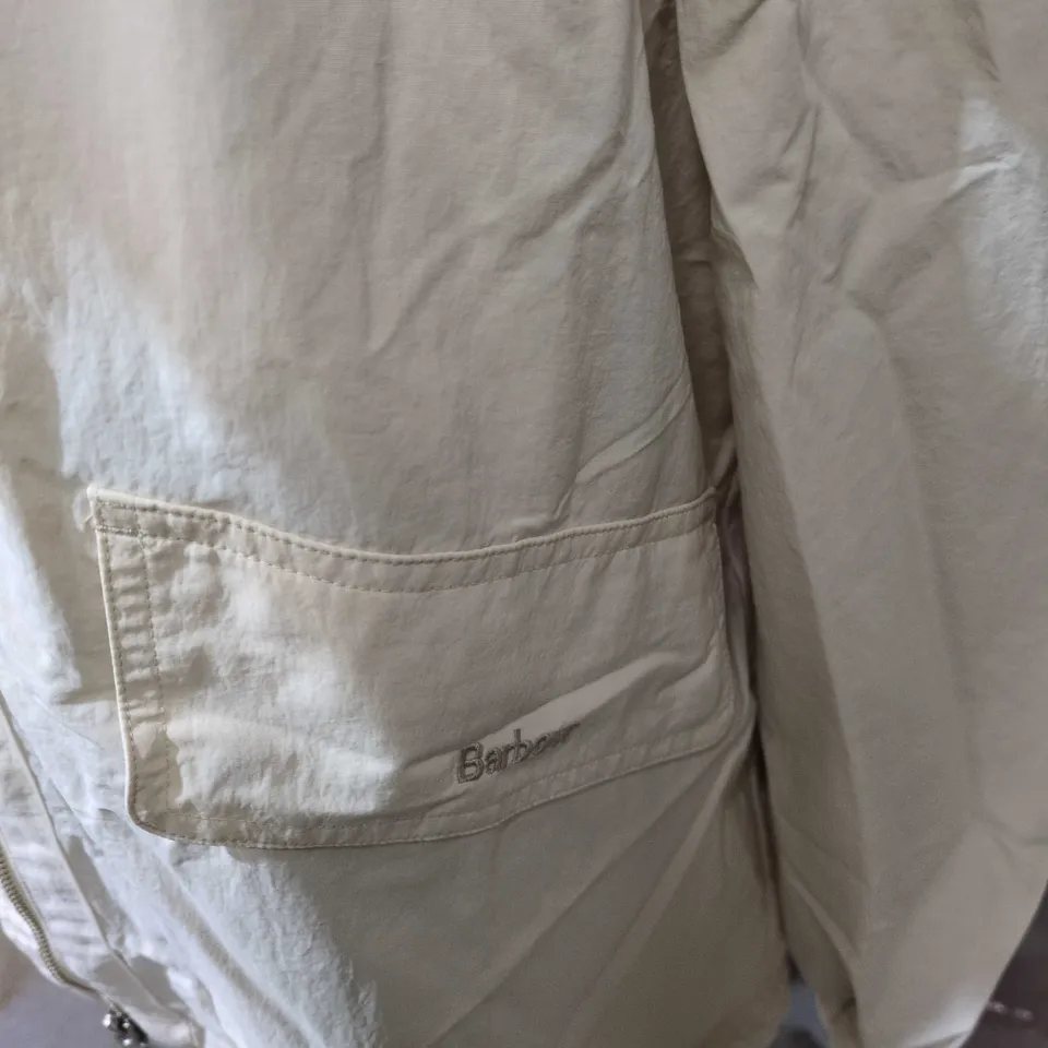 BARBOUR BEIGE LIGHTWEIGHT JACKET – MEN’S